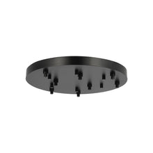 Load image into Gallery viewer, Round Multiport Canopy in Nightshade Black (24-Inch).
