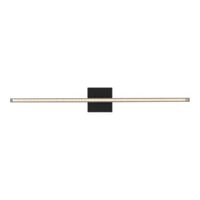 Load image into Gallery viewer, Serre LED Bath Vanity Light in Nightshade Black (36-Inch).
