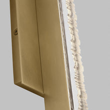 Load image into Gallery viewer, Serre LED Wall Light in Detail.
