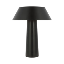Load image into Gallery viewer, Sesa LED Table Lamp in Black (13-Inch).
