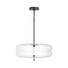 Load image into Gallery viewer, Shakkei LED Pendant Light in Detail.
