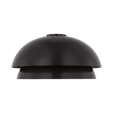 Load image into Gallery viewer, Shanti LED Flush Mount Ceiling Light in Dark Bronze.
