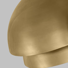 Load image into Gallery viewer, Shanti LED Flush Mount Ceiling Light in Detail.
