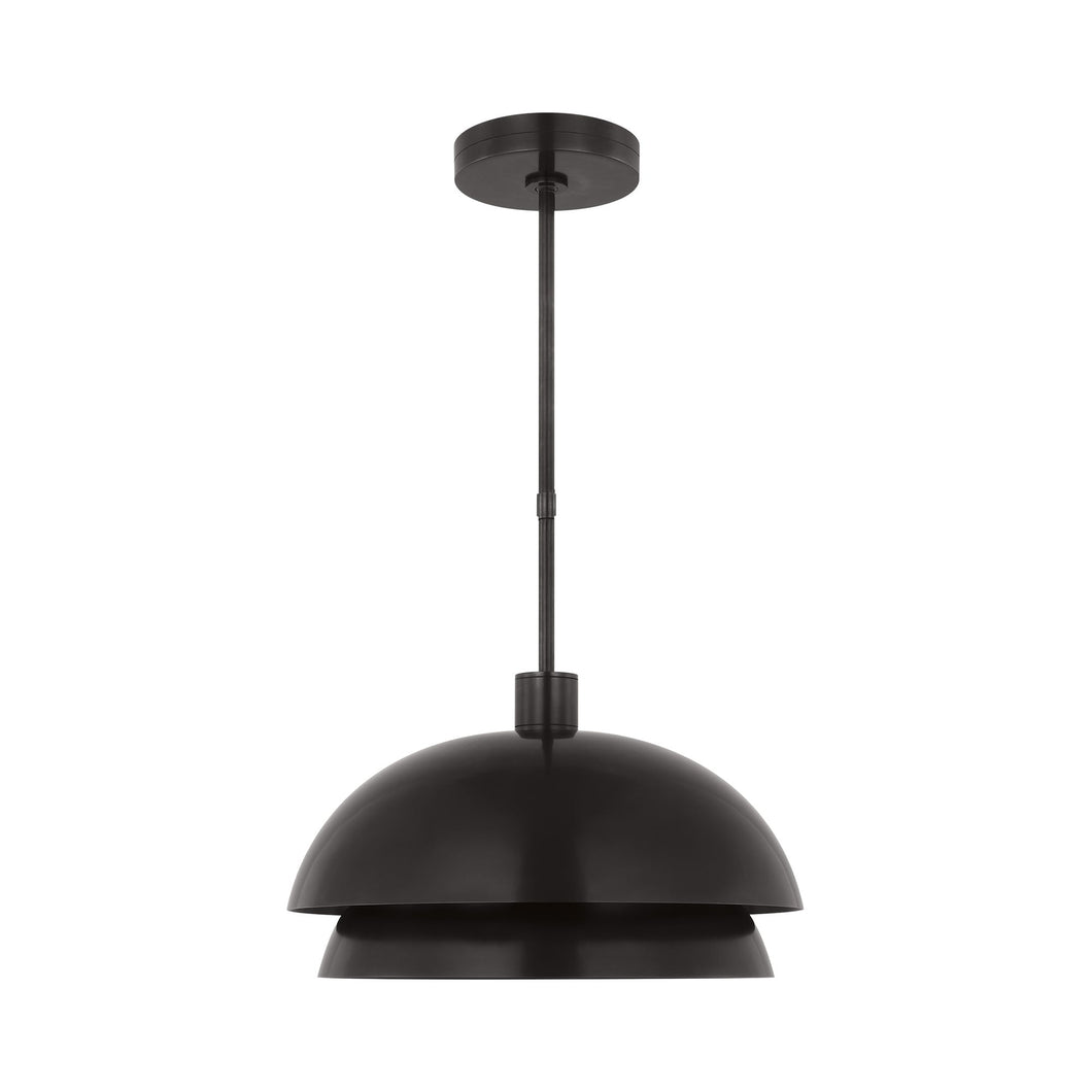 Shanti LED Pendant Light in Dark Bronze (Large) (1-Light).