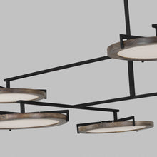 Load image into Gallery viewer, Shuffle LED Chandelier in Detail.
