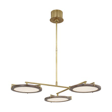 Load image into Gallery viewer, Shuffle LED Chandelier in Detail.
