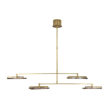Load image into Gallery viewer, Shuffle LED Chandelier in Detail.
