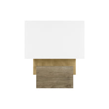 Load image into Gallery viewer, Slab Table Lamp in Natural Brass (Small).
