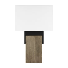 Load image into Gallery viewer, Slab Table Lamp in Nightshade Black (Large).
