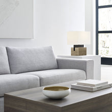 Load image into Gallery viewer, Slab Table Lamp in living room.
