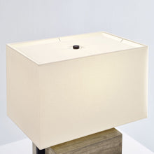 Load image into Gallery viewer, Slab Table Lamp in Detail.
