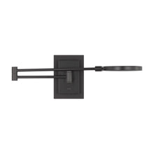 Load image into Gallery viewer, Spectica LED Task Wall Light in Matte Black.
