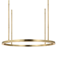 Load image into Gallery viewer, Stagger LED Chandelier in Detail.
