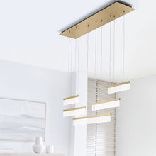 Load image into Gallery viewer, Sweep LED Linear Suspension Light in Detail.
