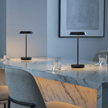 Load image into Gallery viewer, Tepa LED Table Lamp in living room.
