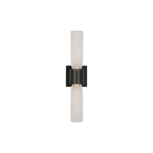 Load image into Gallery viewer, Volver Double LED Wall Light in Bronze (Medium).
