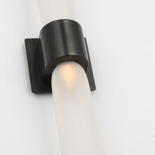 Load image into Gallery viewer, Volver Double LED Wall Light in Detail.
