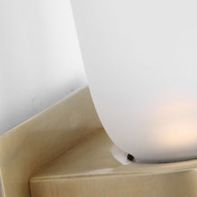 Load image into Gallery viewer, Volver Double LED Wall Light in Detail.
