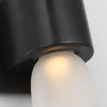 Load image into Gallery viewer, Volver Double LED Wall Light in Detail.

