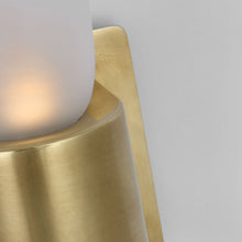 Load image into Gallery viewer, Volver Double LED Wall Light in Detail.

