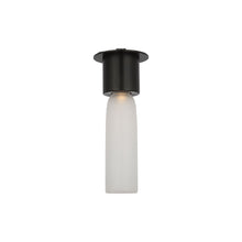 Load image into Gallery viewer, Volver LED Flush Mount Ceiling Light in Bronze (Small).
