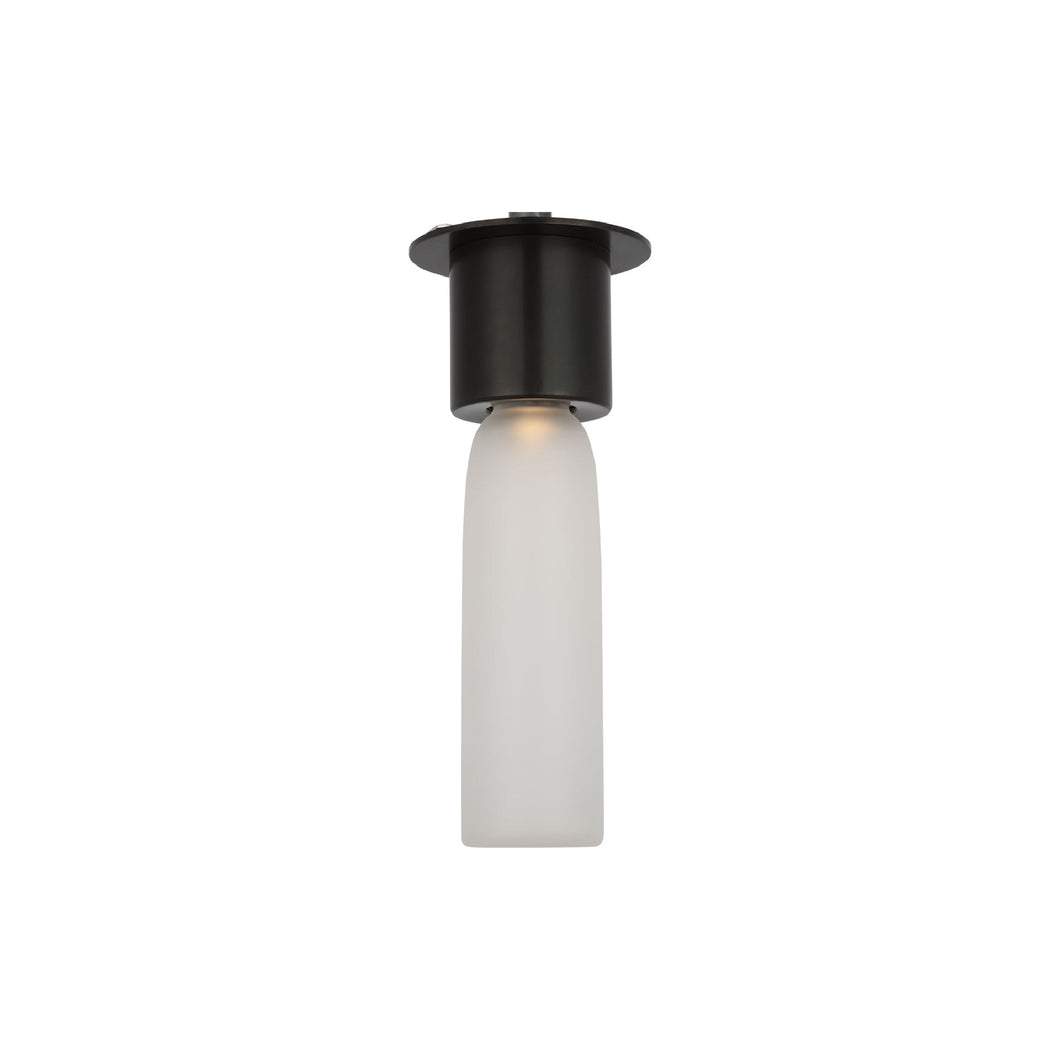 Volver LED Flush Mount Ceiling Light in Bronze (Small).