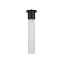 Load image into Gallery viewer, Volver LED Flush Mount Ceiling Light in Bronze (Medium).
