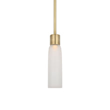 Load image into Gallery viewer, Volver LED Pendant Light in Hand Rubbed Antique Brass (Small).
