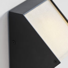 Load image into Gallery viewer, Zig Zag LED Wall Light in Detail.
