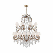 Load image into Gallery viewer, Adrianna Chandelier in Gilded Iron (Large).
