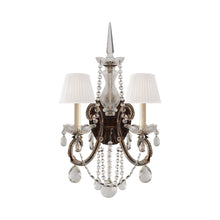 Load image into Gallery viewer, Adrianna Wall Light in Antiqued Gild.
