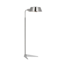 Load image into Gallery viewer, Alfie Floor Lamp in Polished Nickel.
