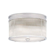 Load image into Gallery viewer, Allen Flush Mount Ceiling Light in Polished Nickel (Medium).
