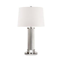 Load image into Gallery viewer, Allen Table Lamp in Polished Nickel.
