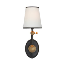 Load image into Gallery viewer, Alton Wall Light in Bronze/Hand-Rubbed Antique Brass.
