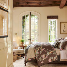 Load image into Gallery viewer, Anette Floor Lamp in bedroom.
