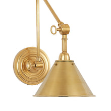 Load image into Gallery viewer, Anette Library Wall Light in Detail.
