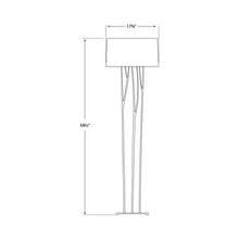 Load image into Gallery viewer, Aspen Floor Lamp - line drawing.
