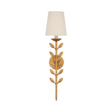 Load image into Gallery viewer, Avery Wall Light in Antique Gold Leaf (26.25-Inch).
