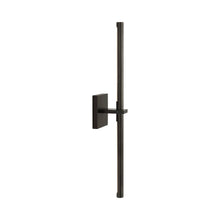 Load image into Gallery viewer, Axis LED Linear Wall Light in Bronze.
