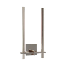 Load image into Gallery viewer, Axis LED Two Arm Wall Light in Detail.
