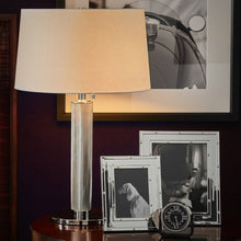 Load image into Gallery viewer, Barrett Table Lamp in living room.
