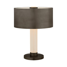 Load image into Gallery viewer, Barton LED Table Lamp in Bronze.
