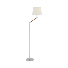 Load image into Gallery viewer, Basden Floor Lamp in Natural Rattan.
