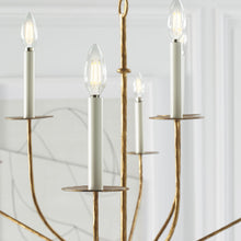 Load image into Gallery viewer, Belfair LED Chandelier in Detail.
