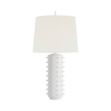 Load image into Gallery viewer, Biarritz Table Lamp in Plaster White.
