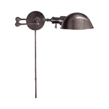 Load image into Gallery viewer, Boston Sing Arm SLG Wall Light in Bronze.
