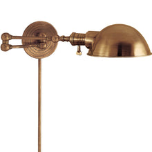 Load image into Gallery viewer, Boston Sing Arm SLG Wall Light in Detail.
