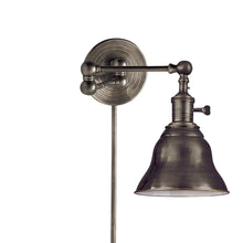 Load image into Gallery viewer, Boston Swing Arm SLE Wall Light in Detail.
