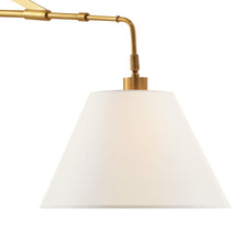 Load image into Gallery viewer, Brompton Swing Arm Wall Light in Detail.
